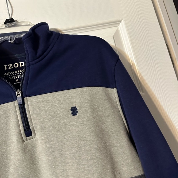 Mens IZOD Advantage Performance Long Sleeved Pullover - Picture 5 of 14